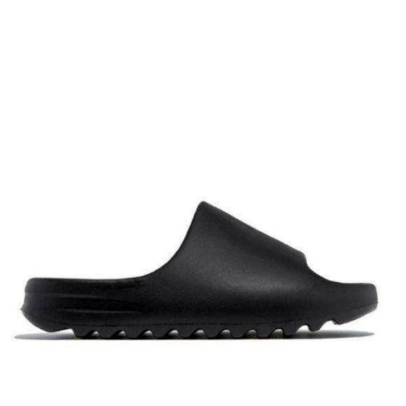 Lounge Slide Sandal in Black - Picture 3 of 9